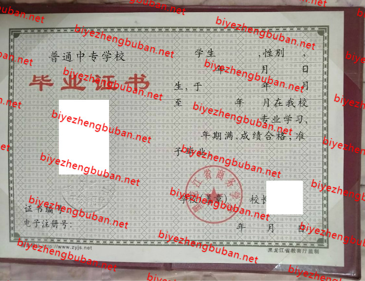 黑龙江省商务学校中专<a href='http://www.biyezhengbuban.net/byzyb/' target='_blank'><u>毕业证样本</u></a>