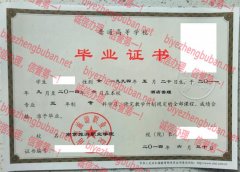 南京旅游职业学院毕业证样本图